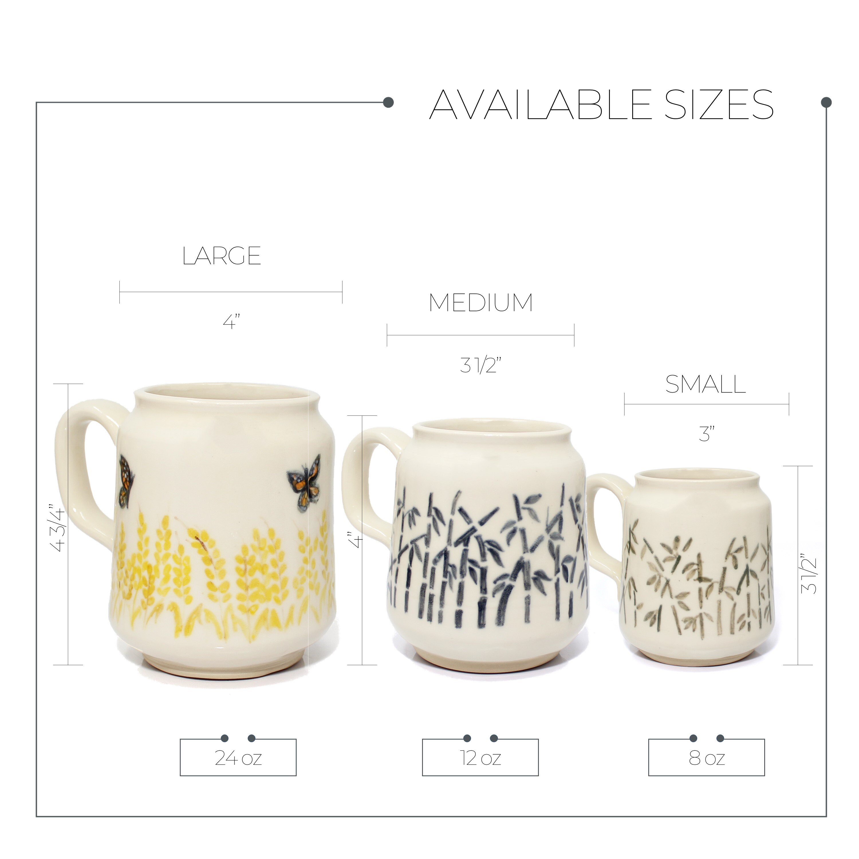 Forest Coffee Mug, Cabin Mugs, Mountain Coffee Mug, Pine Tree Mug ...