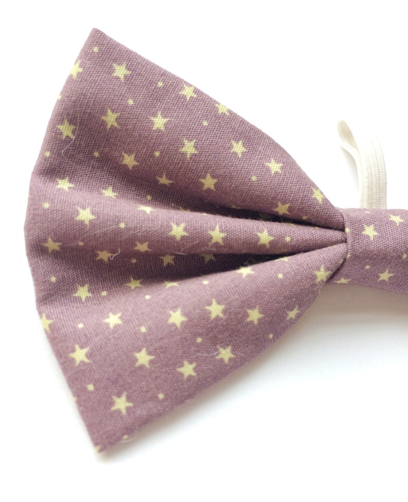 purple bow tie doggy bow tie puppy bow tie pet bow tie dog clothing detachable bow tie dog bow tie star print dog bow tie