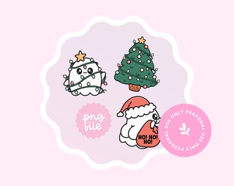 Holiday Spirit Digital Die Cut Set PERSONAL USE ONLY