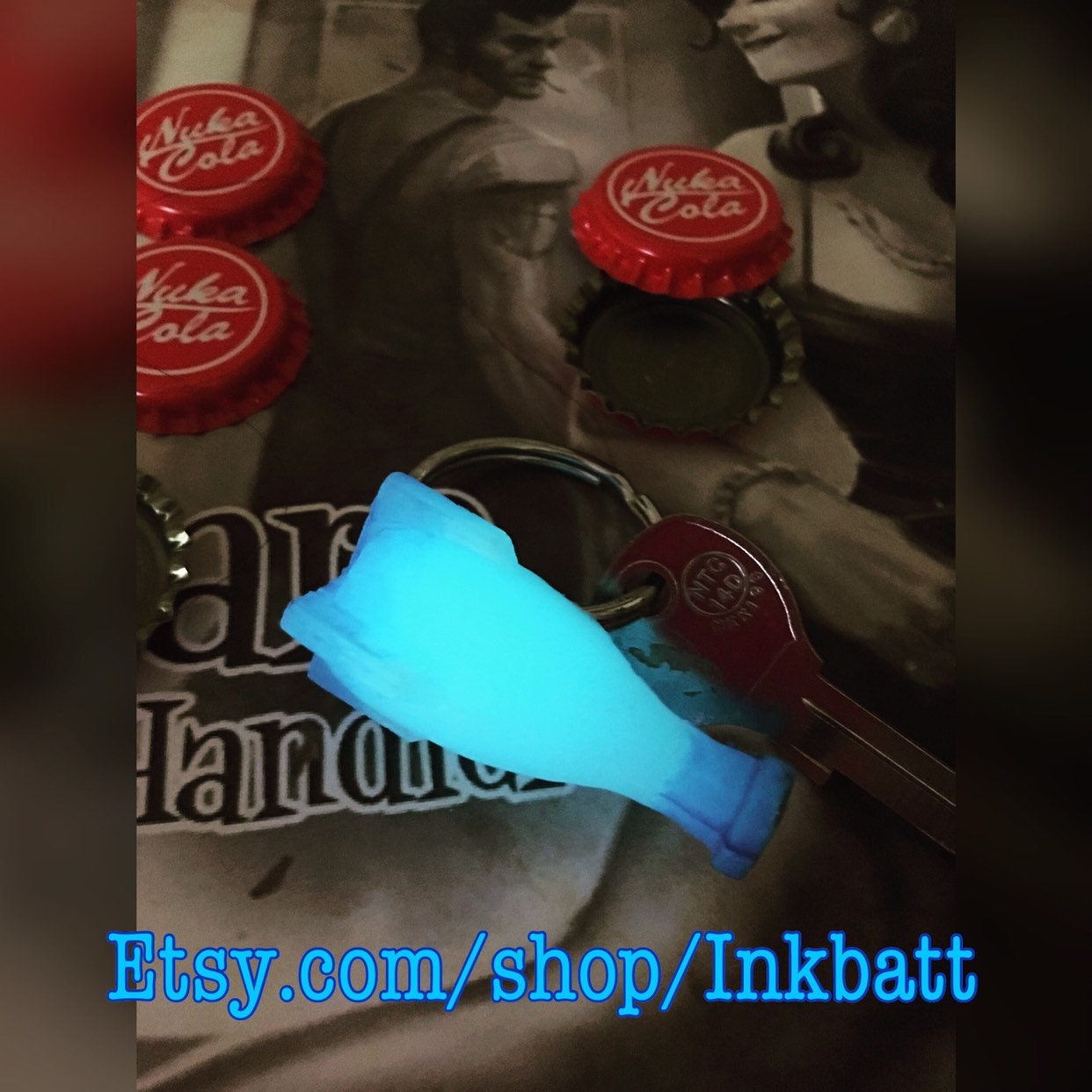 Fallout 4 Nuka-Cola Keychain