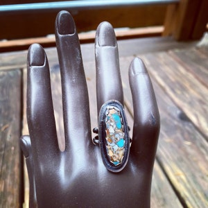 Bohemian statement ring size 8