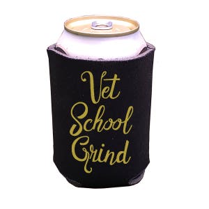 School Grind Can Cooler Beverage Insulator Beach Drink Holder-Pharm, Med,Nursing, Vet, PT, PA, Dental, Law Grad Gifts image 2