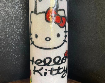 Hello Kitty 20 oz. Skinny Custom Made Tumbler