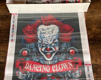 Pennywise Diamond Painting Kit (Canvas Size 11.82" X 15.75")