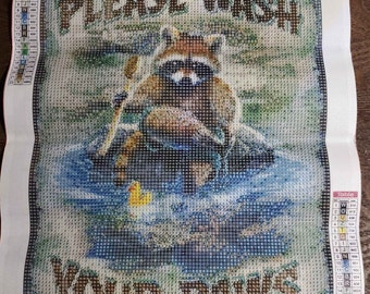 Please Wash Your Paws DP Kit (Canvas Size: 11.81"x15.74")