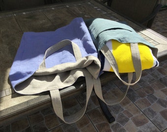 linen tote bag, linen shopping bag, linen market tote, linen tote, linen grocery bag, reusable tote bag, linen bag, market bag, beach bag