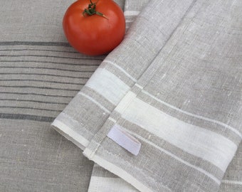 Linen towels, kitchen towels, tea towels, rustic towels, heavy weight kitchen towels