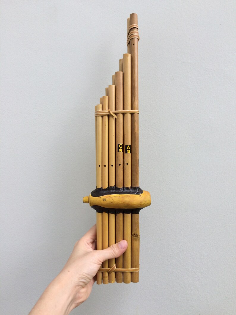 Thai Bamboo Khaen Isan Mouth Organ Musical Instrument for Kid Etsy