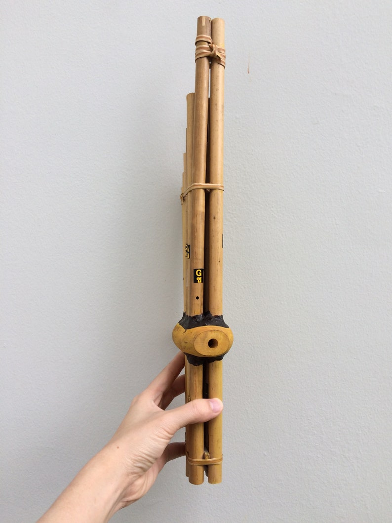Thai Bamboo Khaen Isan Mouth Organ Musical Instrument for Kid Etsy