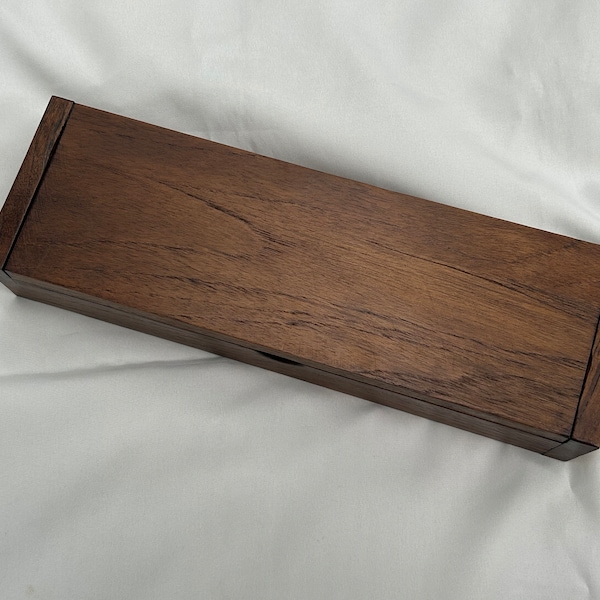 Wood Box Chopsticks Storage Box Multi-Purpose Rectangle Shape