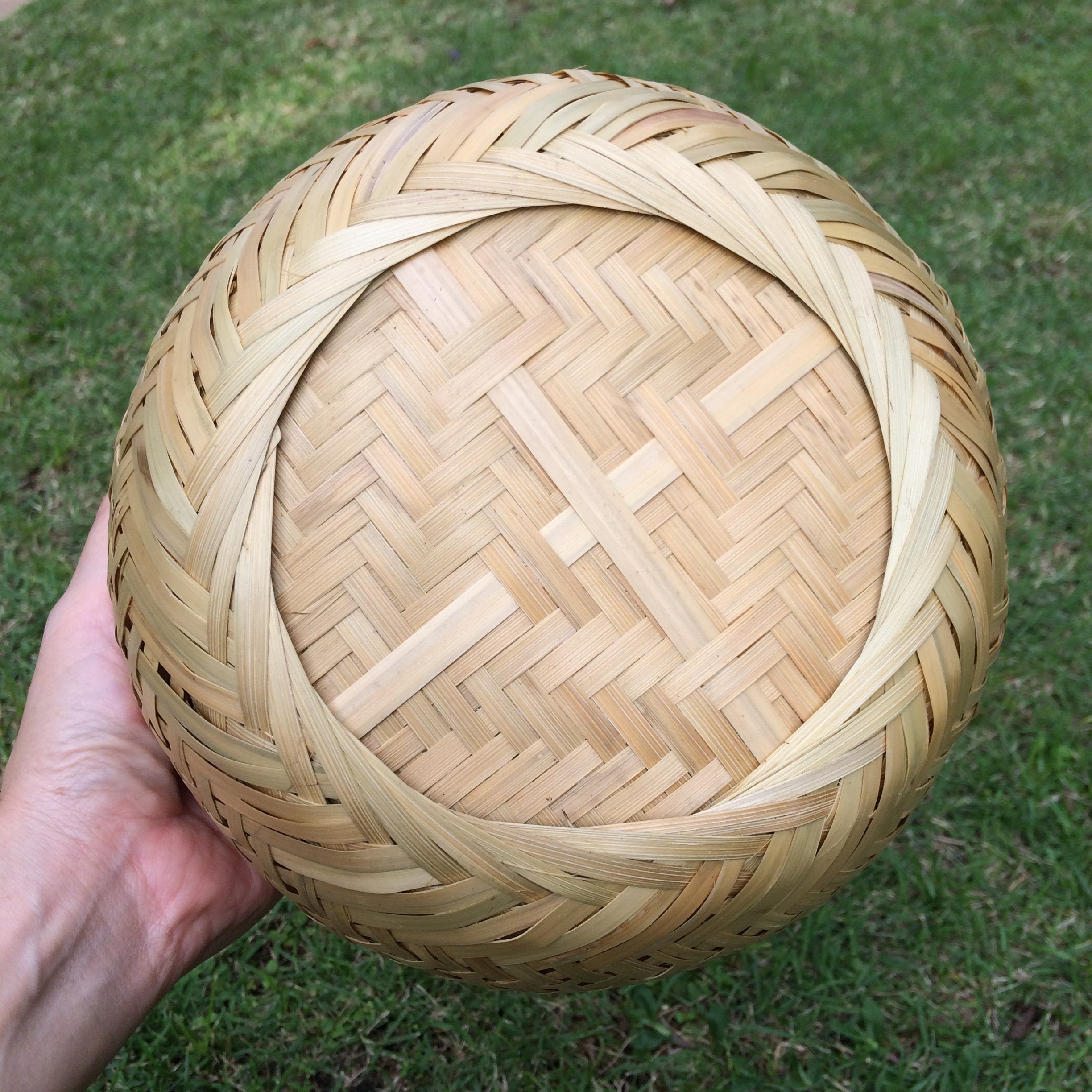 Woven Bamboo Plant Basket Versatile Basket Wicker Etsy