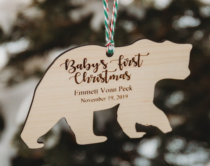 Babies First Christmas Ornament | FREE SHIPPING