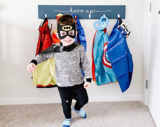 3D Kids Dress Up Hook Sign 36”
