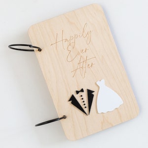 Wedding Gift Card Keeper| Engagement Gift | Wedding Shower Gift | Card Book | Wooden Card Keeper | Wedding Photo Album | Bridal Shower Gift