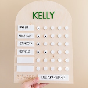 Kids Personalized Reward Chart | Kids Chore Chart | Daily Chore Chart | Allowance Chart | Toddler Rewards | Kids Routine Chart | Routine
