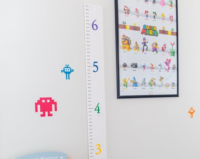 Rainbow Growth Chart Ruler 3D