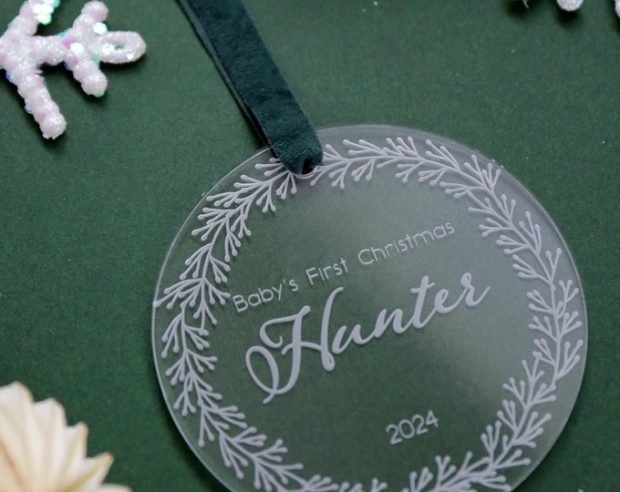Babies First Christmas Ornament