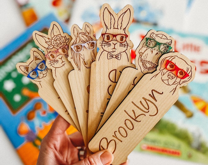 Kids Personalized Bookmarks