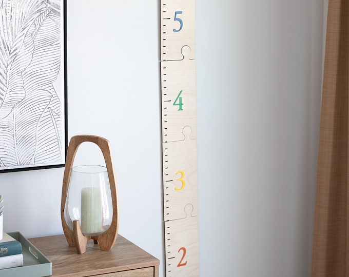 Rainbow Growth Chart Ruler 3D