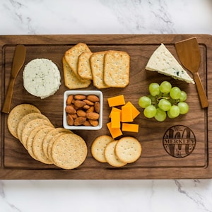 Personalized Cutting Board Custom Cutting Board Chopping Board Cheese Board Engraved Items Wedding Gift Closing Gift New Home image 1