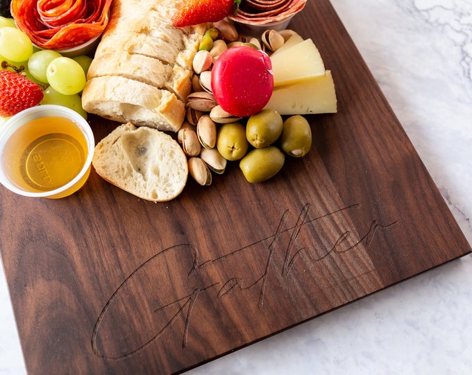 Personalized Charcuterie Board