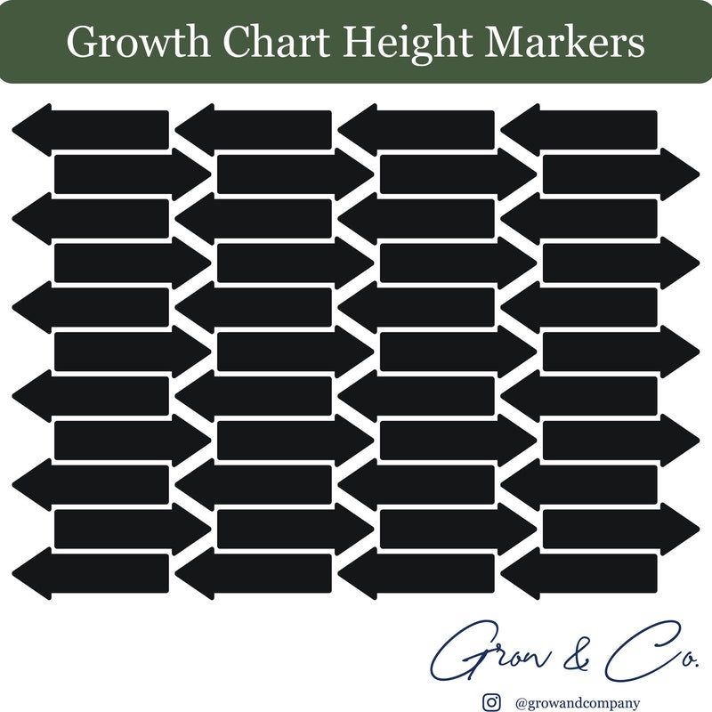 Sort Height Height Chart Kids Sticker - Etsy