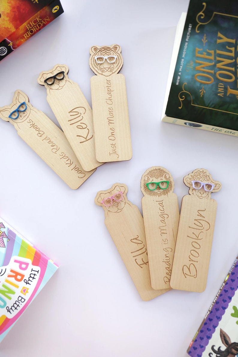 Kids Personalized Bookmarks | Kids Easter | Kids Reading Gift | Kids Bookmark | Wooden Bookmark | Kids Gifts | Summer Kids Essentials image 8