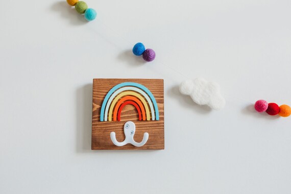 Kids Wall Hook | Nursery Wall Hook | Kids Wall Decor | Bedroom Hooks | Coat Hooks for Kids | Bathroom Wall Decor | Kids Birthday Gifts