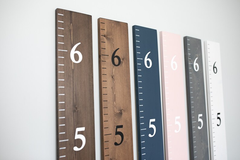 Personalized Growth Chart Wood Growth Chart Wall Ruler Etsy Canada