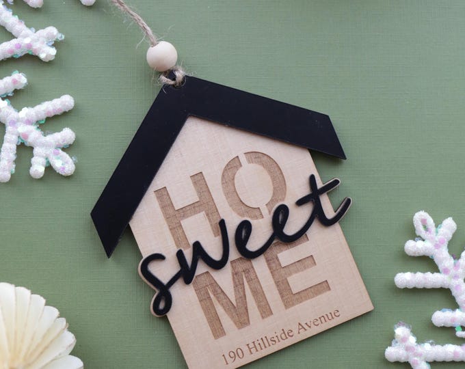 Home Sweet Home Christmas Ornament