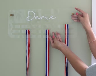 Dance Medals Holder  | Gymnastics Ribbons | Dancer Gifts | Sports Gifts | Cheer Medals Holder | Dance Team Gifts | Dance Competition Medals