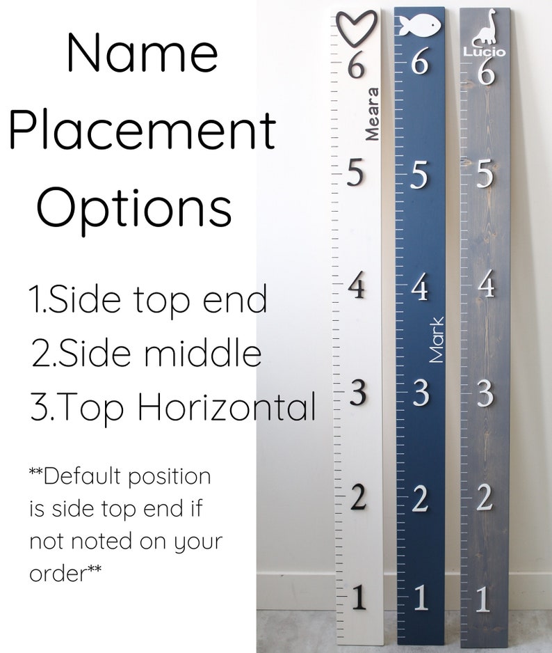 Growth Chart Ruler 3D Playroom Decor Wall Ruler Baby - Etsy