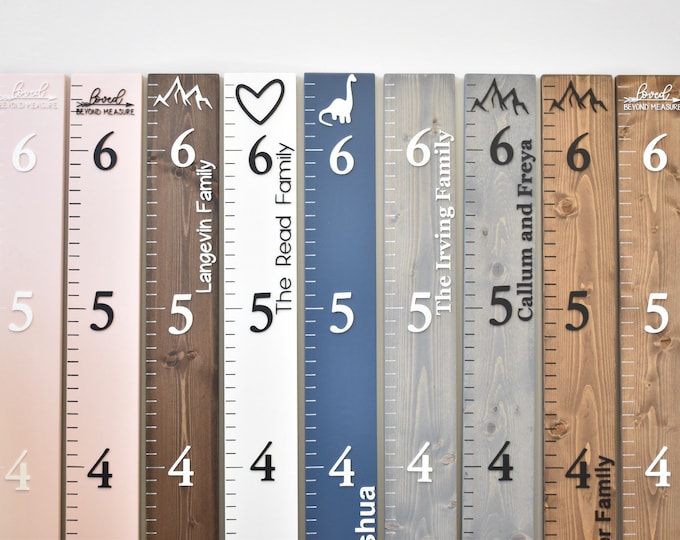 Growth Chart Ruler 3D