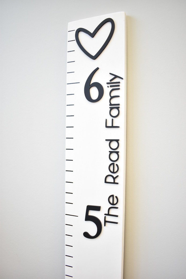 Growth Chart Ruler 3D Playroom Decor Wall Ruler Baby - Etsy