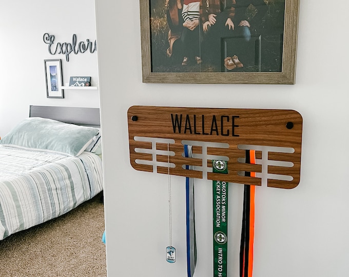 Sports Medals Holder | Name Personalized
