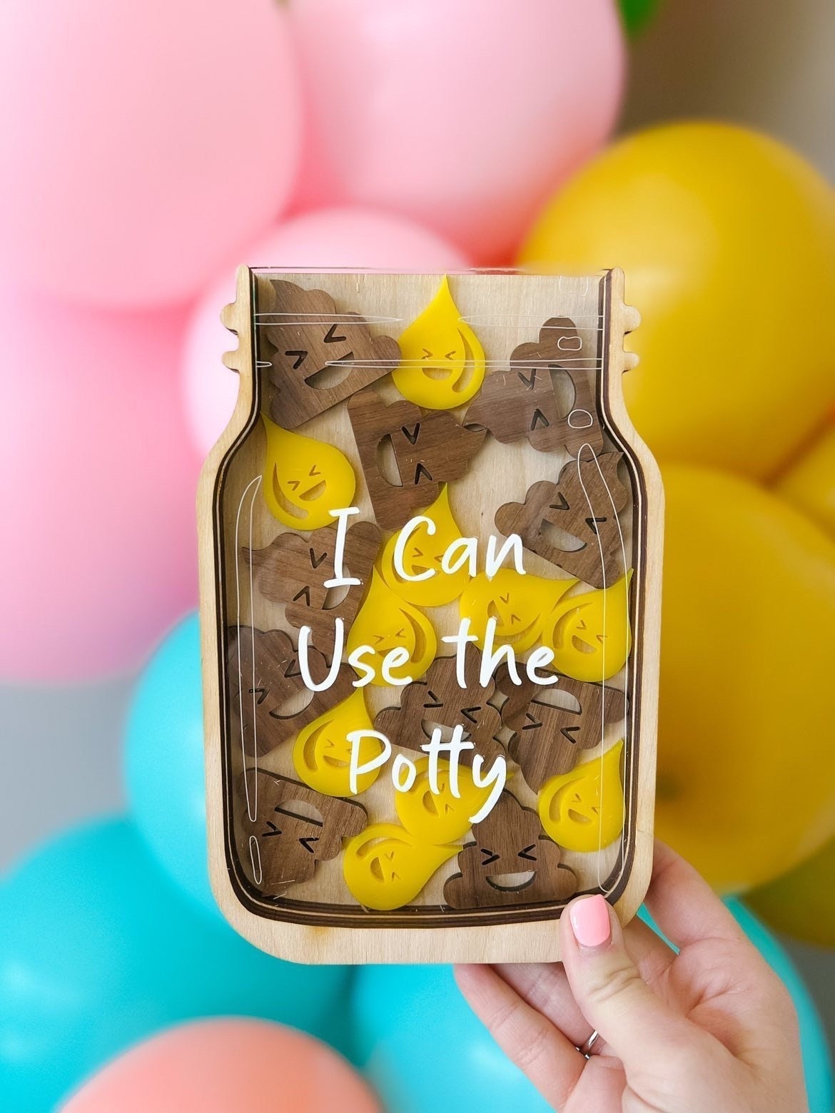 Kids Potty Training Jar