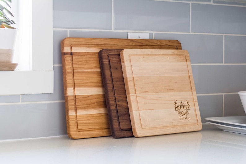 Personalized Cutting Board Custom Cutting Board Chopping Board Cheese Board Engraved Items Wedding Gift Closing Gift New Home image 8