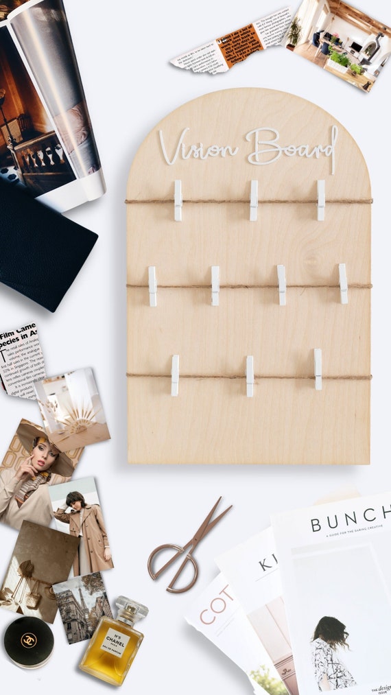 Vision Board | Dream Board | Goal Planner | Vision Board Party | Manifest Board | Goal Setting | Vision Board Sign | Family Goals Board