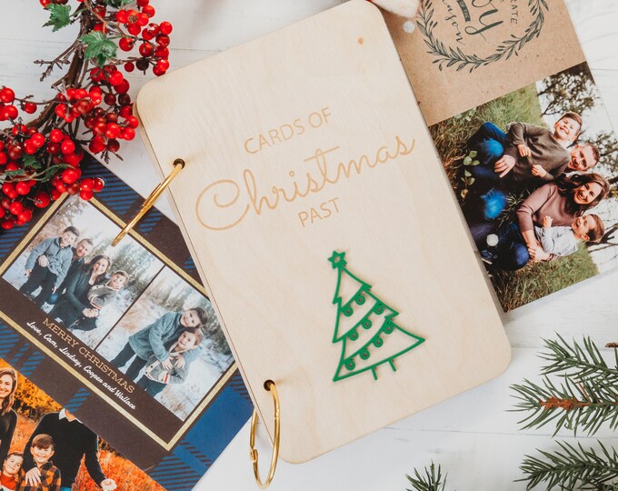 Christmas Card Keeper Book