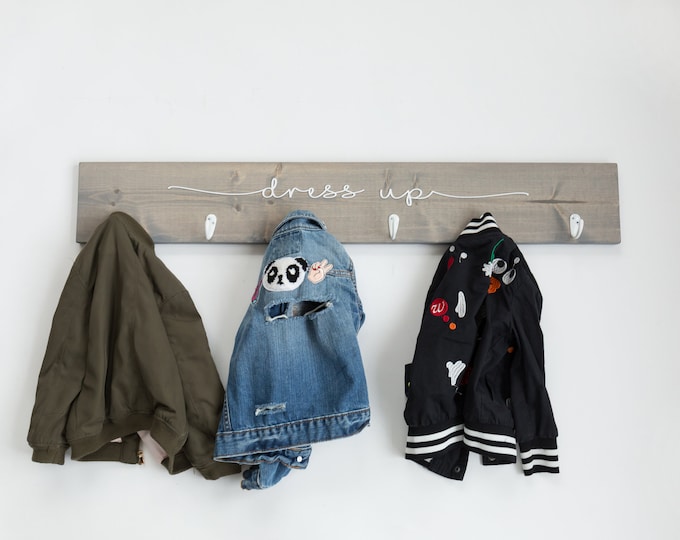 3D Kids Dress Up Rack 36”