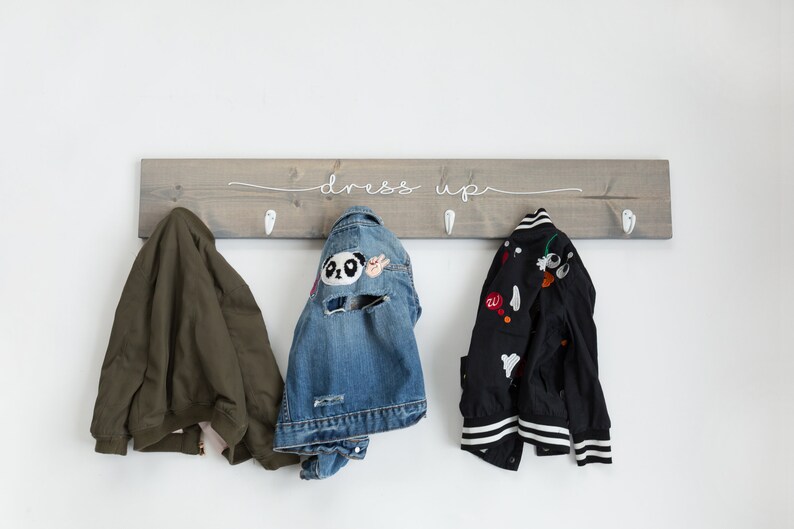 3D Kids Dress up Rack 36 Kids Costume Rack Dress up Sign Etsy