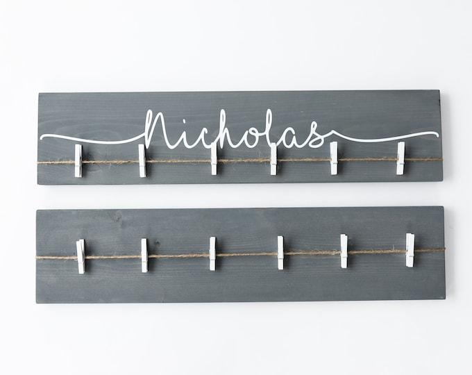 3D Look What I Made Sign + Blank Sign | 24" Personalized Name