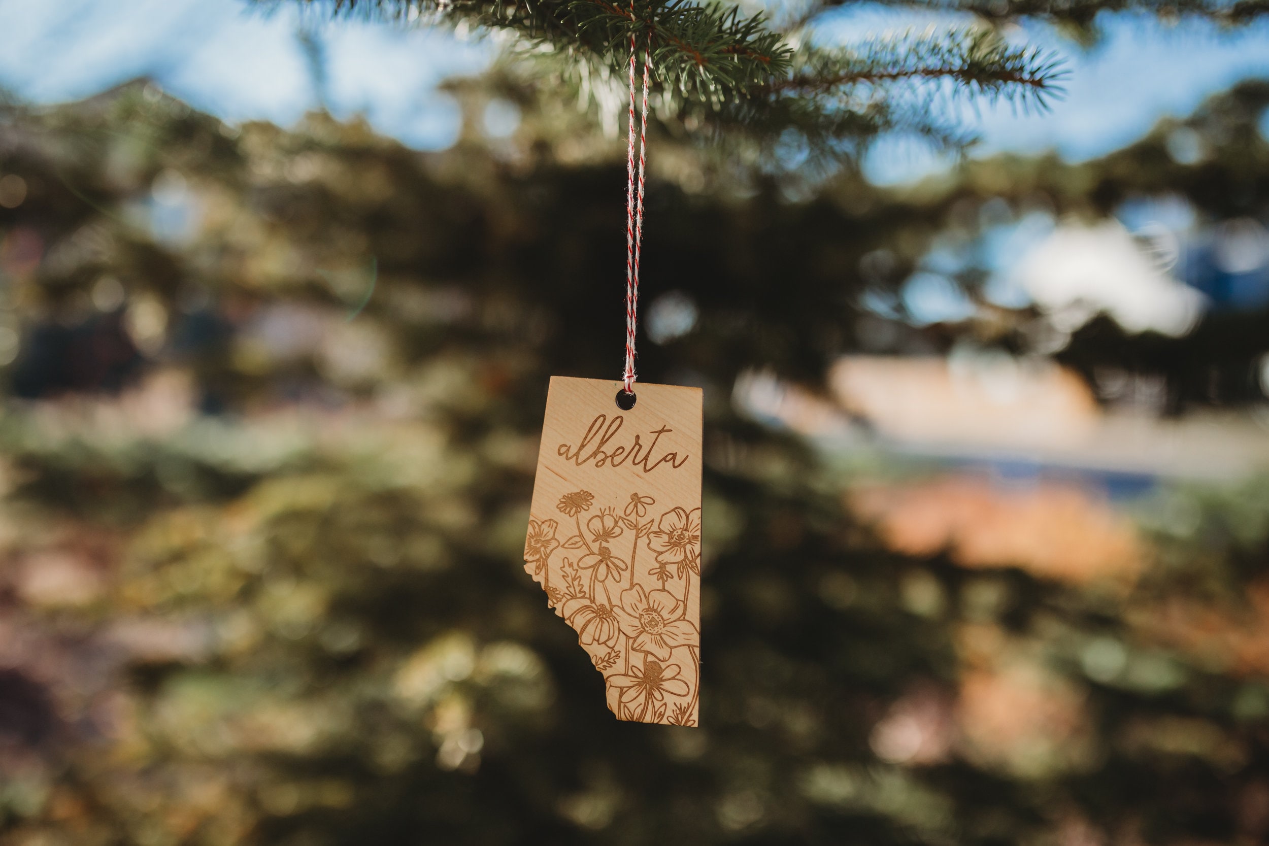 Alberta Ornament Alberta Gifts Canadian Gifts Christmas Ornaments