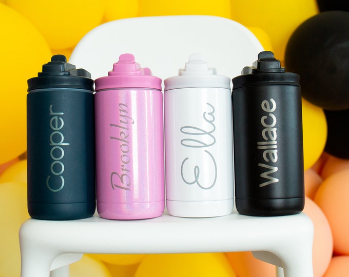 Engraved Kids Water Bottles | 12 oz.