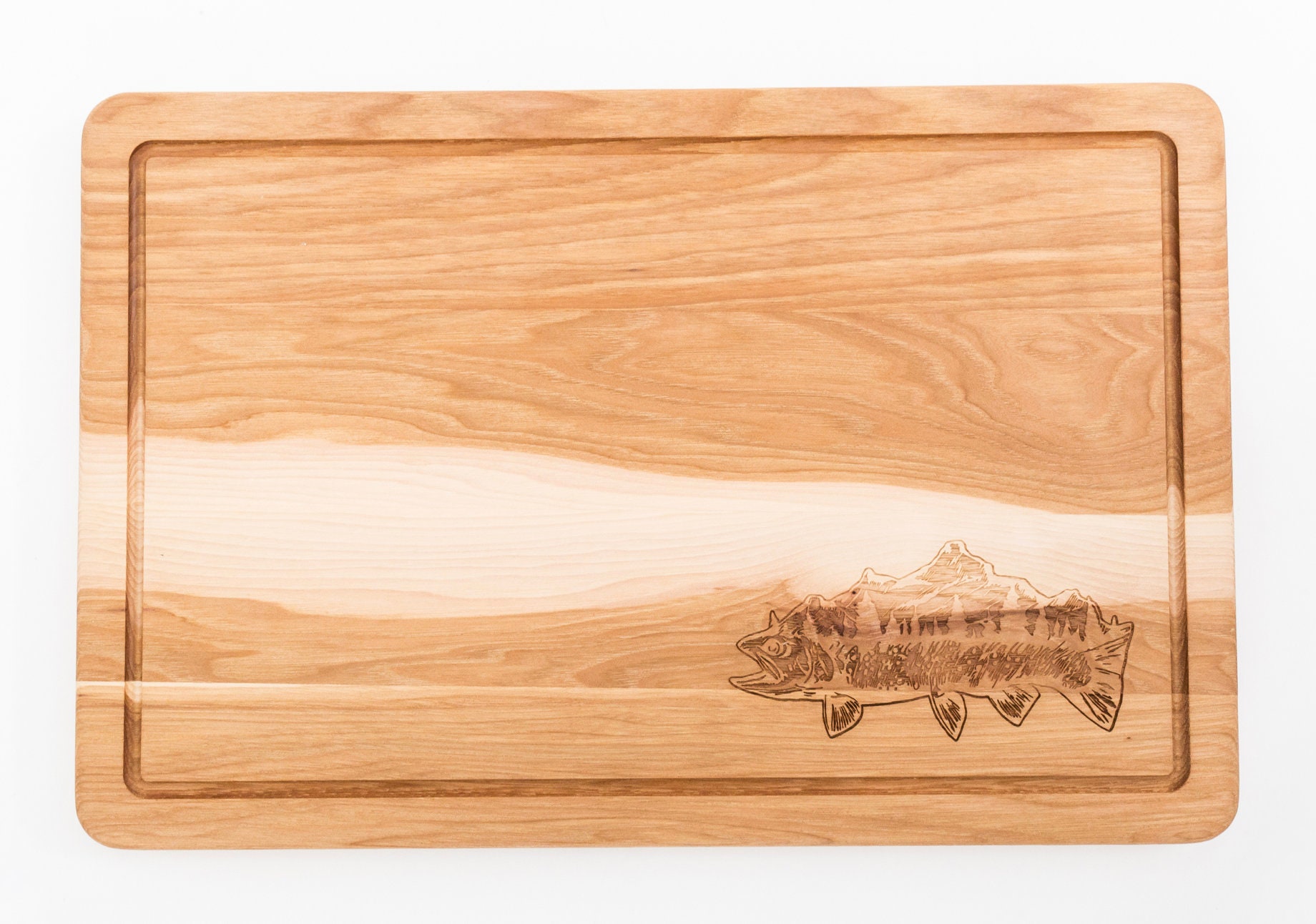 Personalized Fish Cutting Board