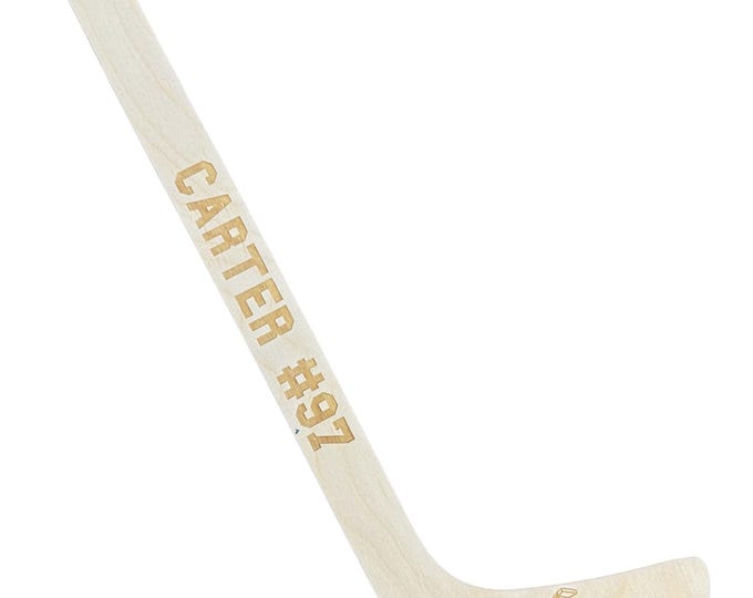 Engraved Name and Logo Hockey Team Mini Sticks