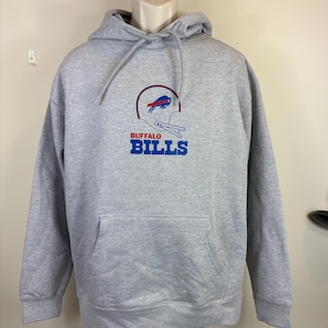 Buffalo Bill Heavyweight Hoodie  Athletic Grey