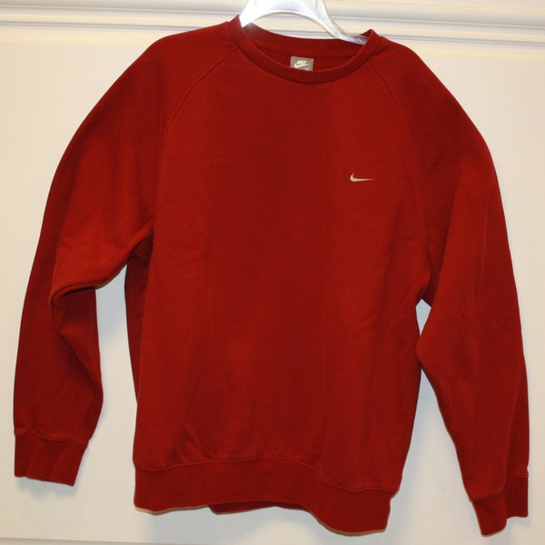 CLEARANCE - Nike Crewneck Sweatshirt Pullover Burgundy XL