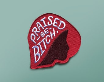 Handmaid's Tale Patch, Sew on Patch, Iron on Patch, Patches for jackets, Patches for bags, Embroidered Patch, Literary