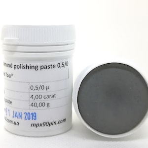 Grit 0,5 micron Diamond Polishing Paste, Lapping Compound, 40g-100g, finitura super fine Strumento didiamante ucraino immagine 1